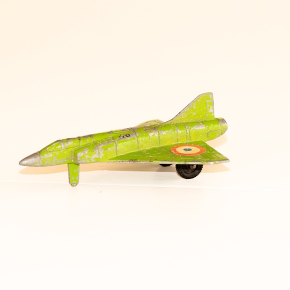 Tootsietoy Diacast Toy French Mirage Fighter Jet Made in 1970, Vintage - Picture 3 of 5